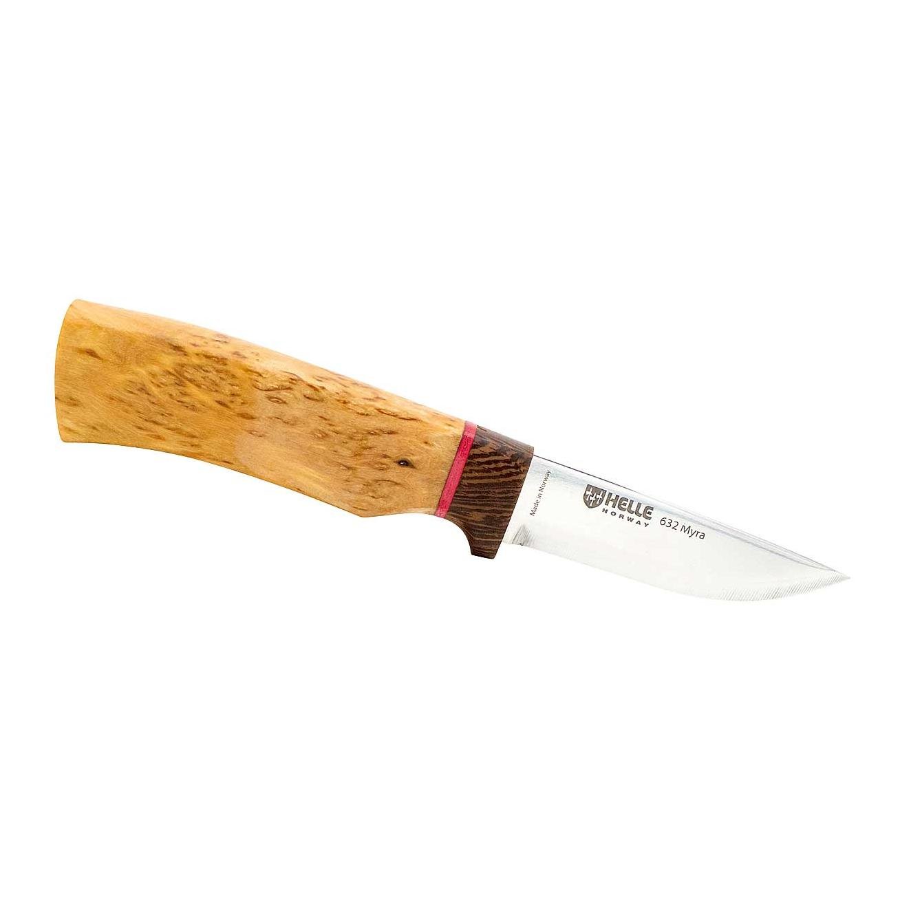 Image of Helle Jagd-/Outdoormesser 632 Myra - Maserbirke-Eiche - Braun - bei Hauptner.ch