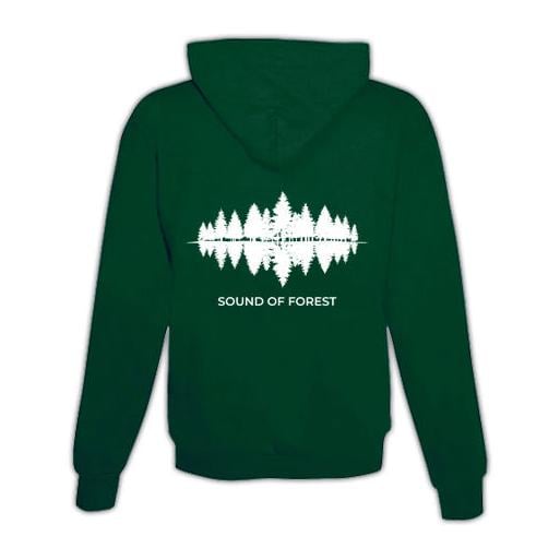 Hoodie mit Zipper Sound of Forest Unisex