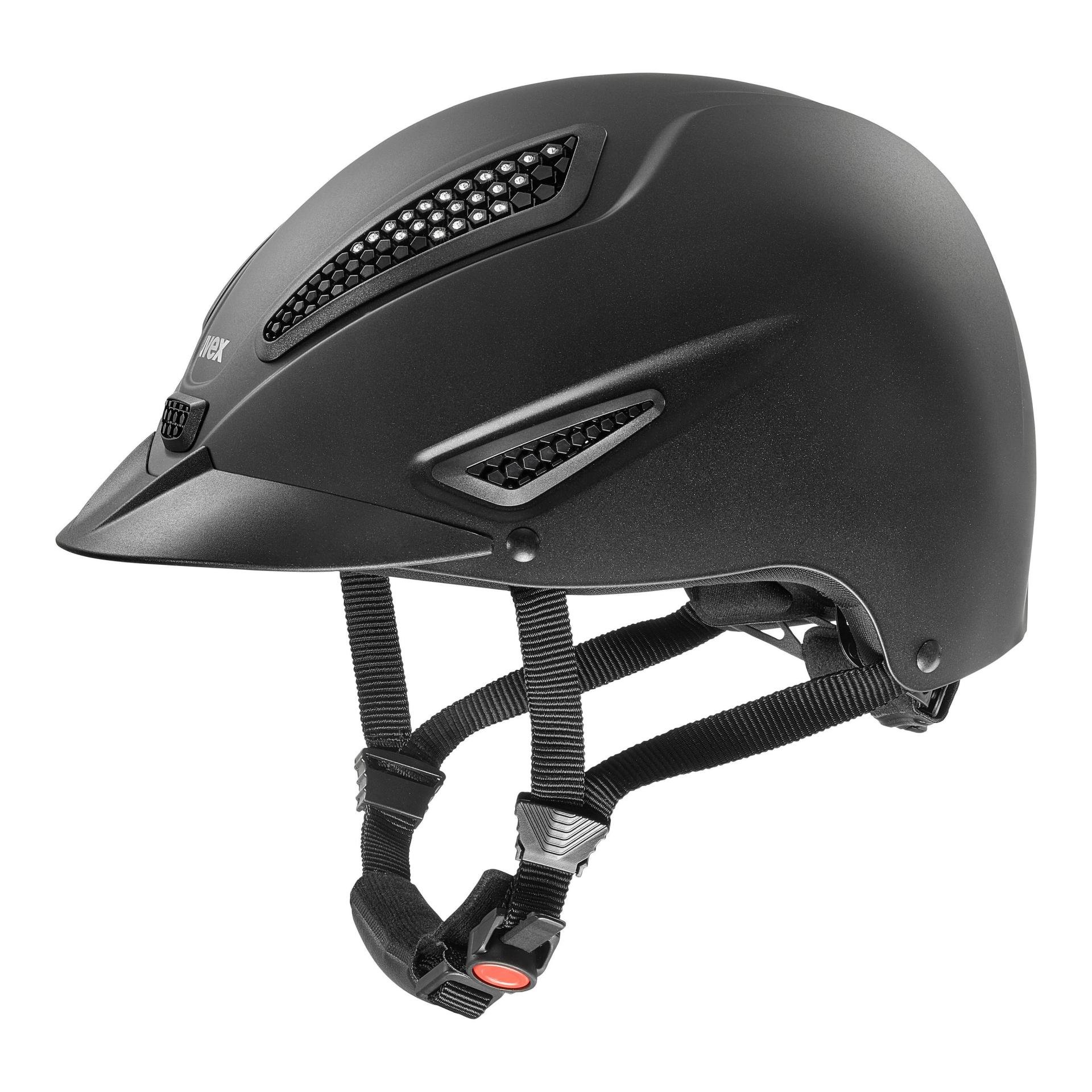 Image of Uvex Reithelm Perfexxion II Glamour - black mat bei Hauptner.ch