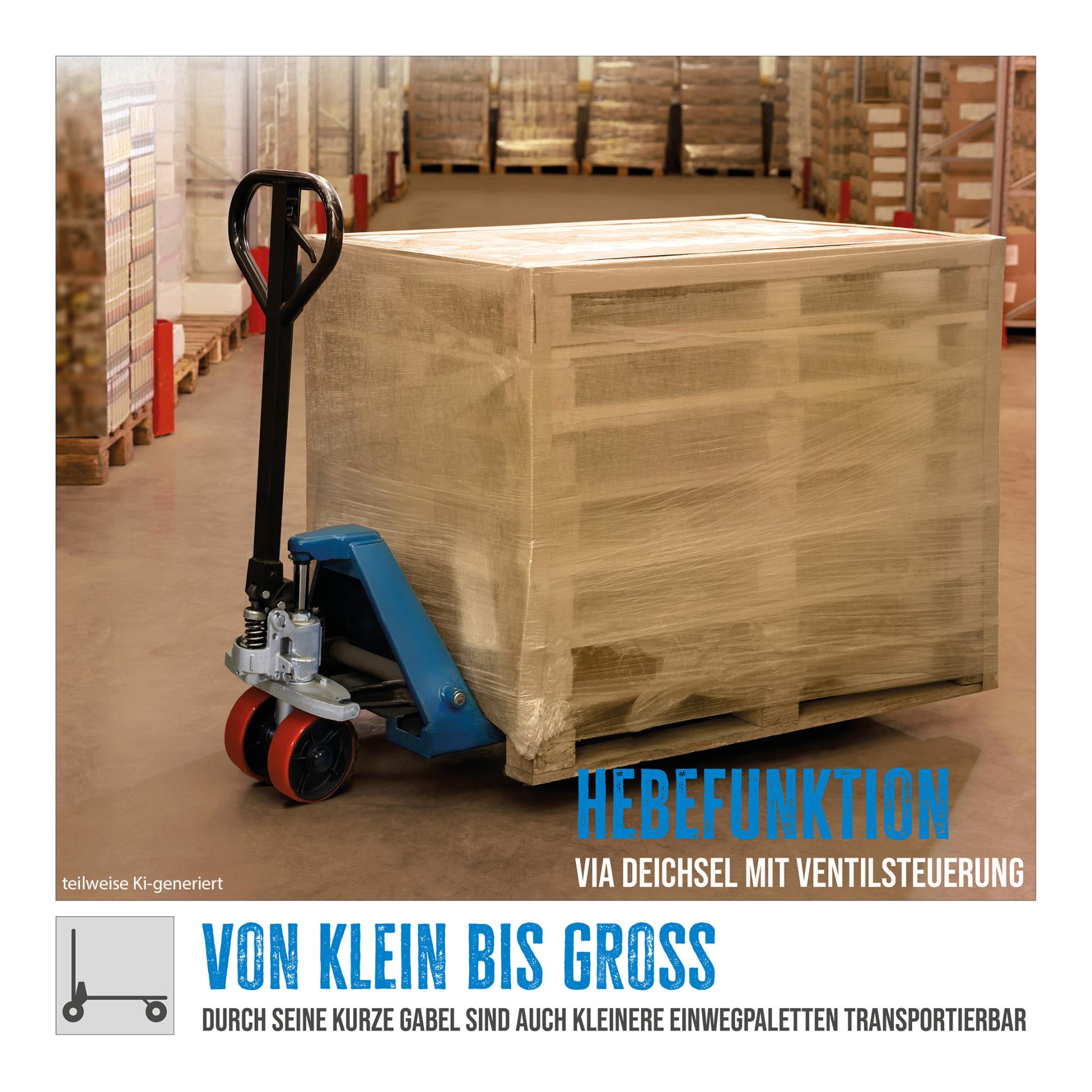 Güde Gabelhubwagen GHW 2500-80 PU