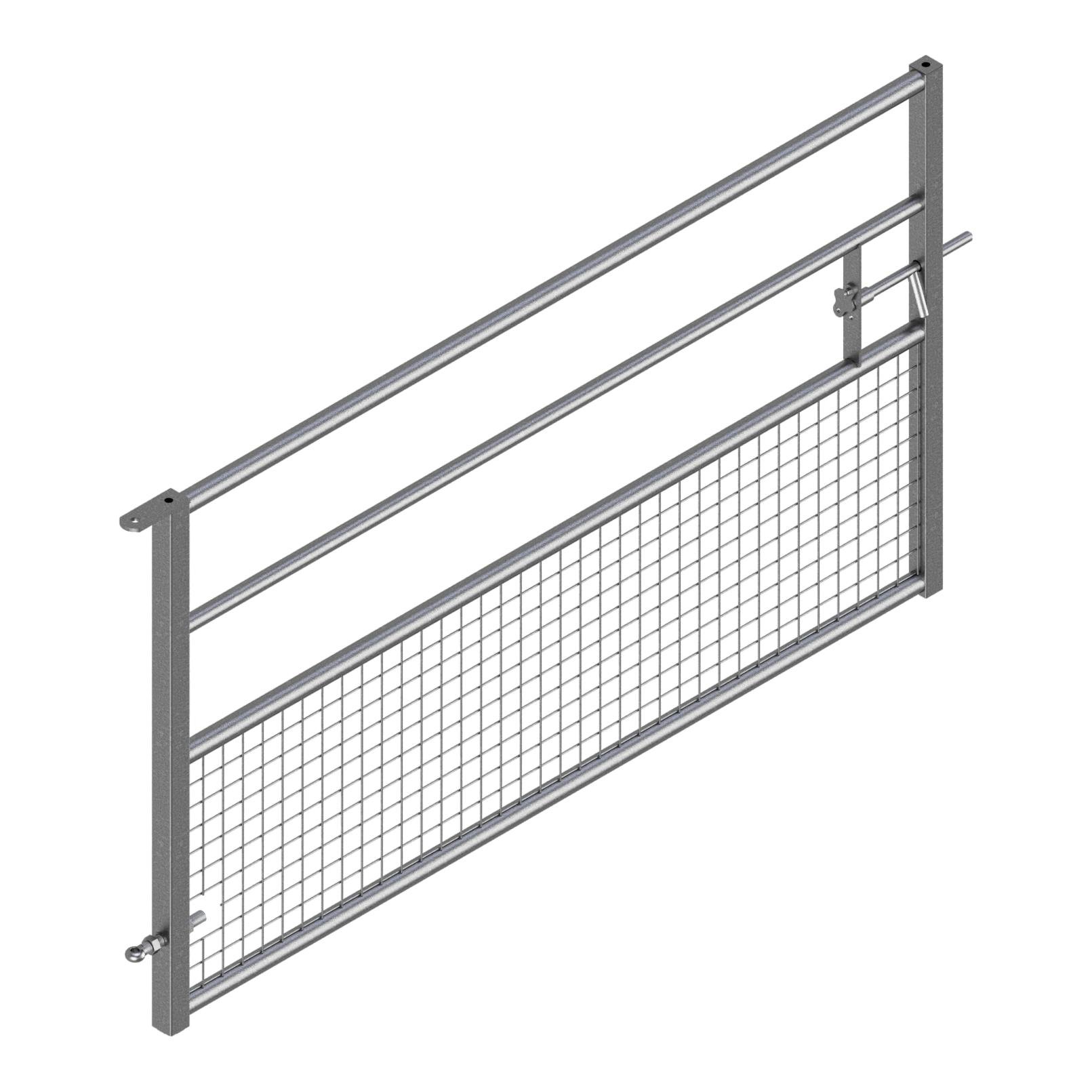 Weidezauntor - mit Gitter - Höhe 1.14 m