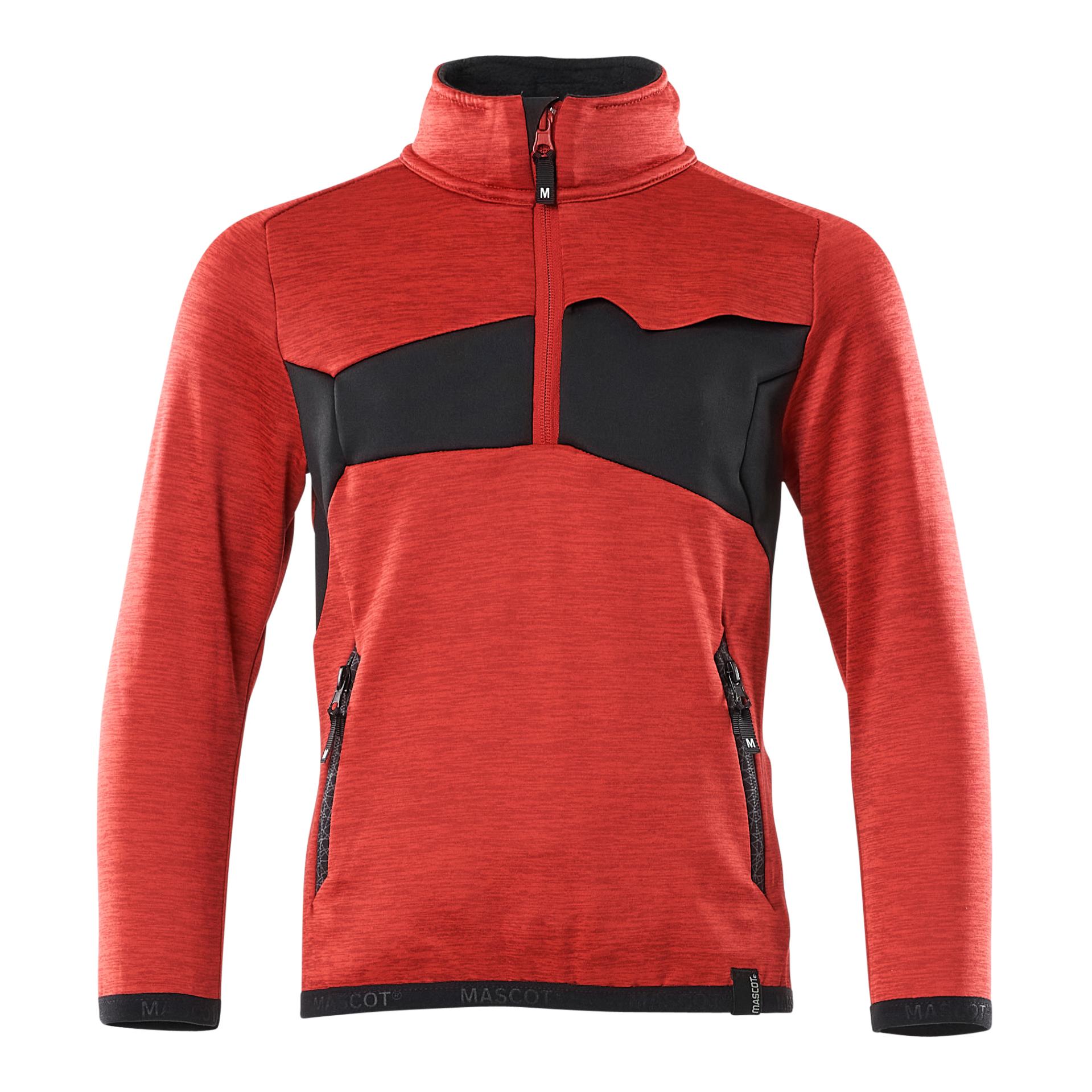 Image of MASCOT Fleecepullover für Kinder - Rot/Schwarz - bei Hauptner.ch