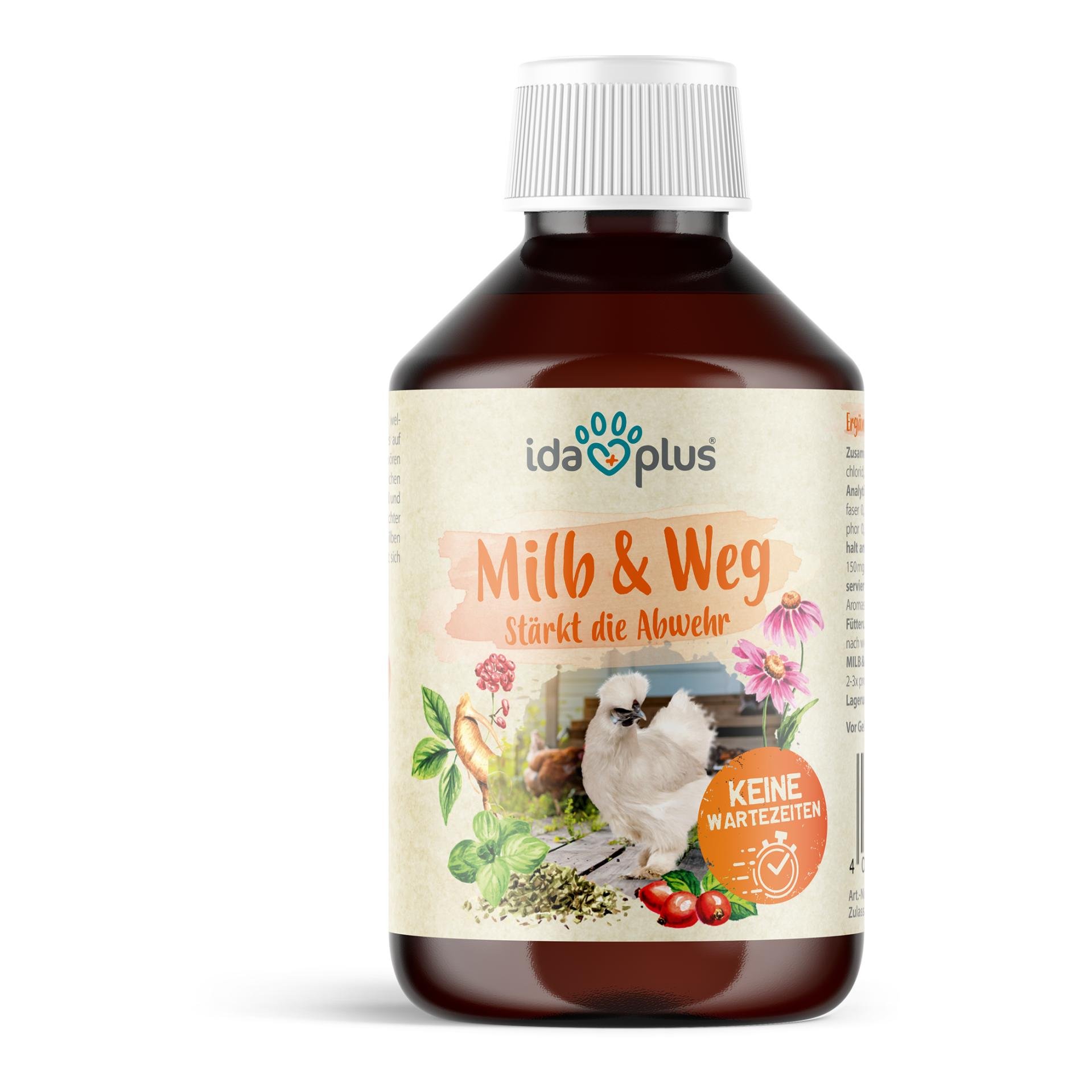 Milb & Weg – Ergänzungsfuttermittel mit natürlichen Pflanzenextrakten