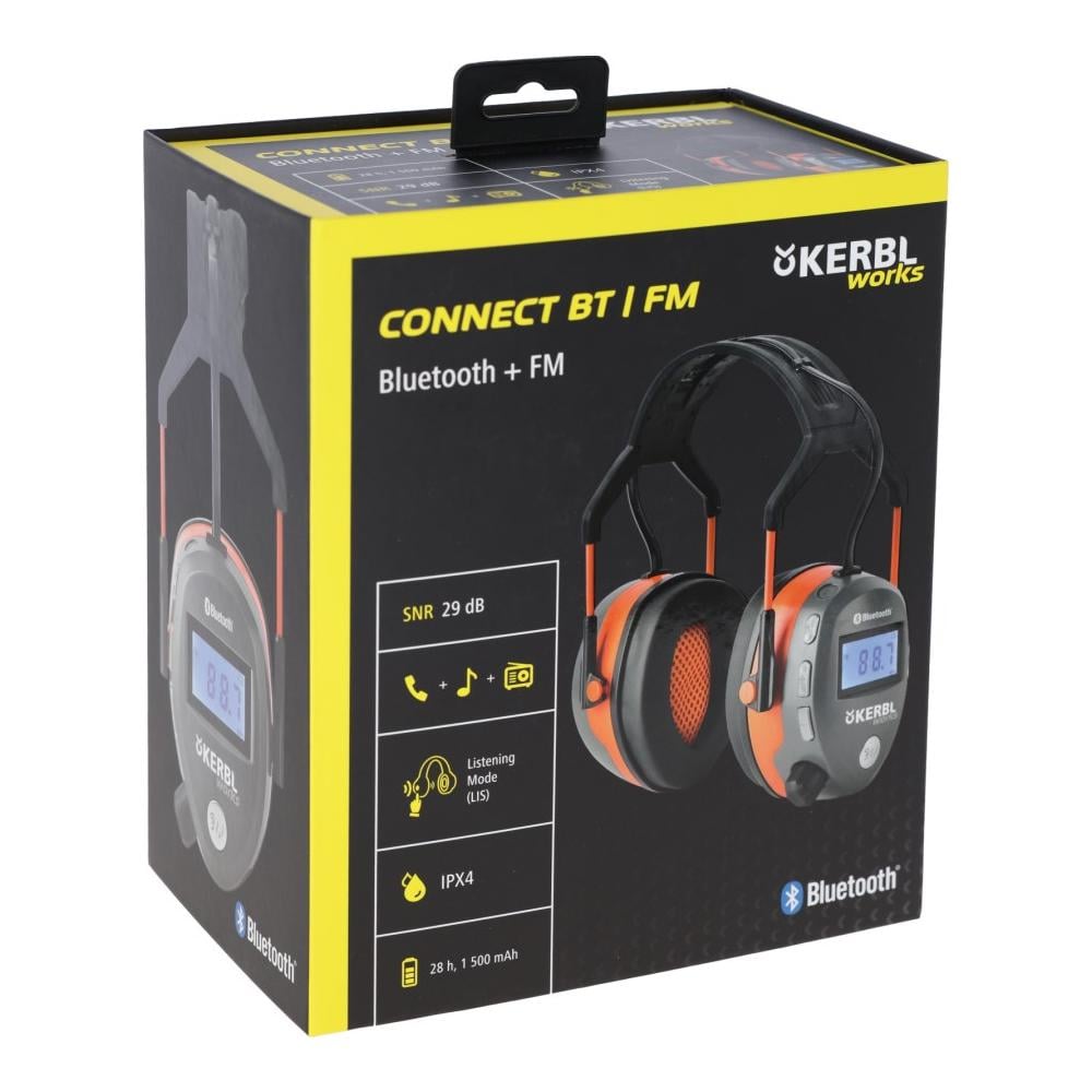 Multimedia Gehörschutz mit Radio- und Bluetooth-Funktion