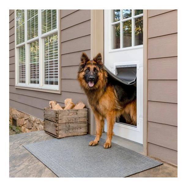 Aluminiumm-Haustiertür für extremes Wetter 