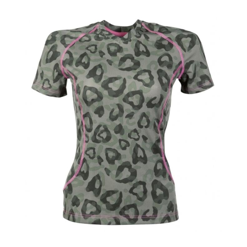 Image of HKM Funktionsshirt Survival Kurzarm Damen - camouflage grün bei Hauptner.ch