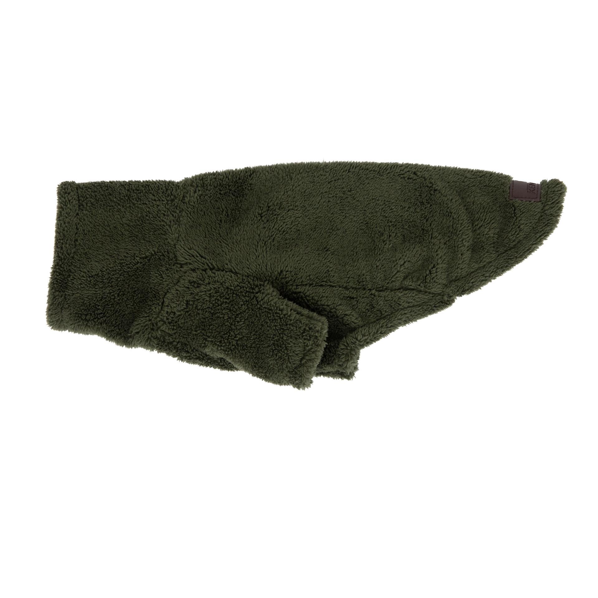 Hundepullover Teddy Fleece - Pine Green