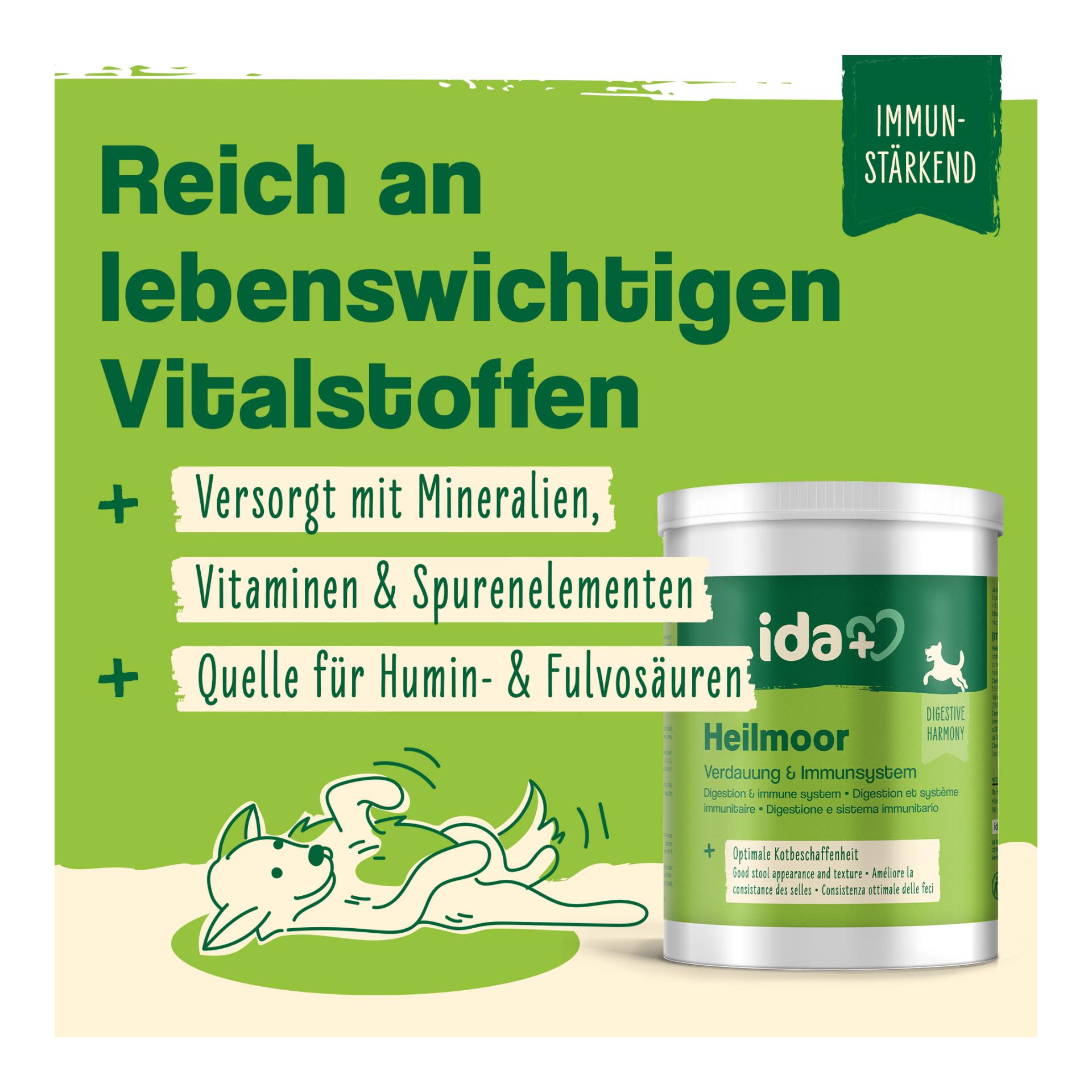 IdaPlus Heilmoor - Verbessert die Kotbeschaffenheit