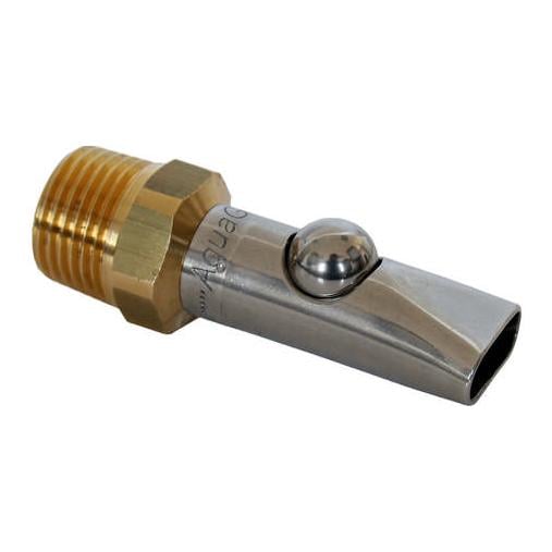 Image of Suevia Kugelbeissnippel AquaGlobe ½" - Edelstahl - bei Hauptner.ch