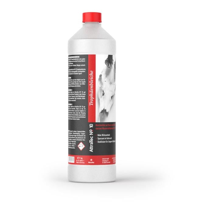 Trophäenbleiche - PE-Rundflasche - AttraTec No 10
