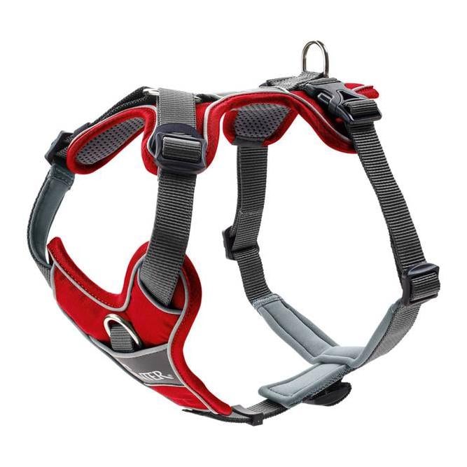 Image of Hunter Geschirr Divo - rot/grau bei Hauptner.ch