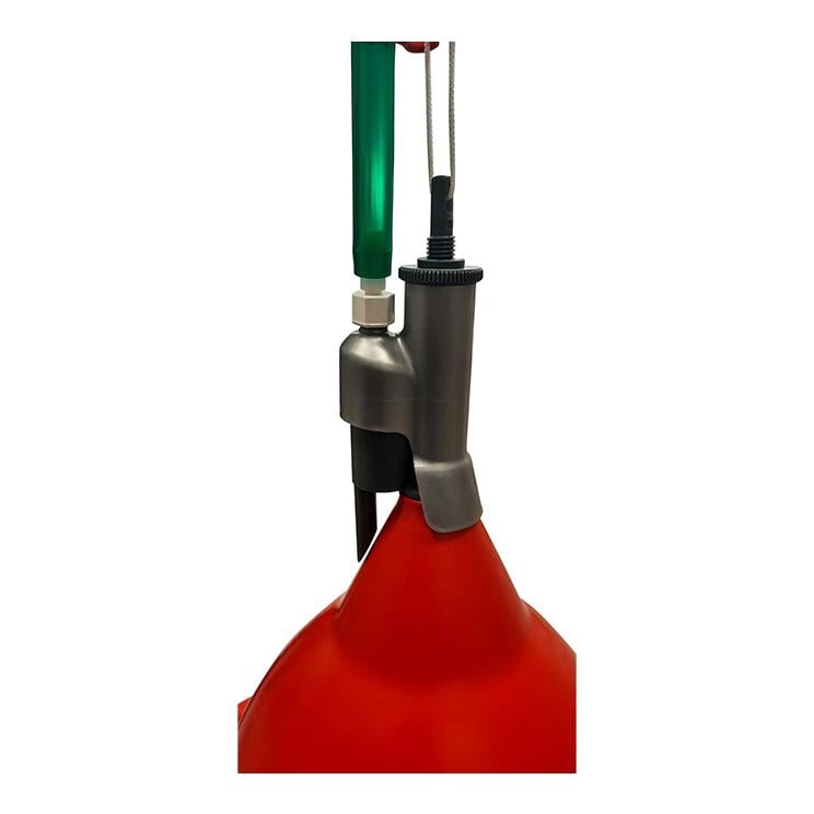 Automatische Rundtränke mit Zwischenrinne und Ballastkübel - mit Schlauchventil 6x9mm & 12x17mm