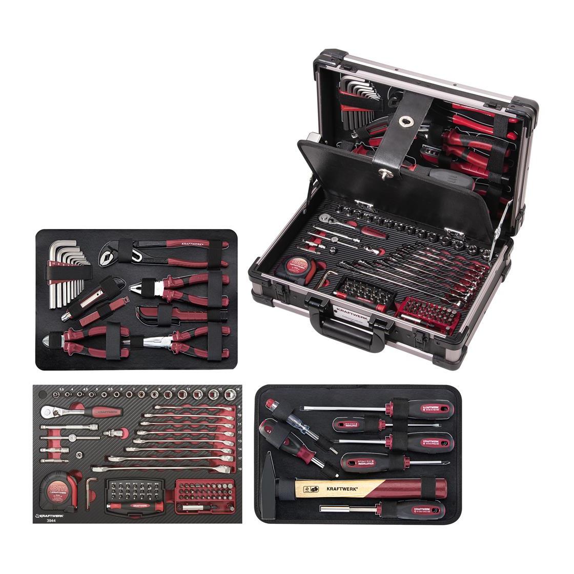 Profi-Alu-Werkzeugkoffer - 123-tlg.