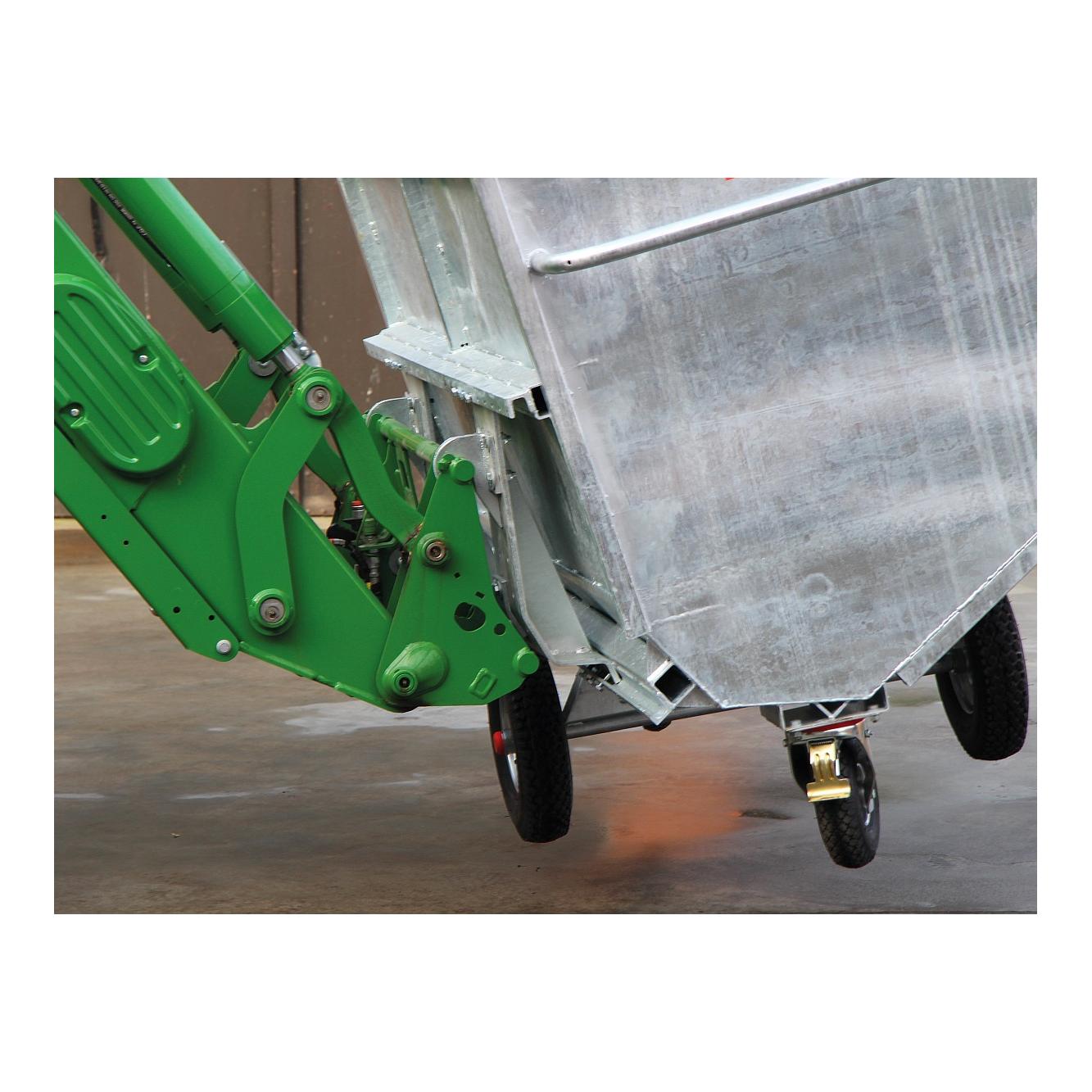 Growi Großraumkuli für Traktoren Euro-Aufnahme