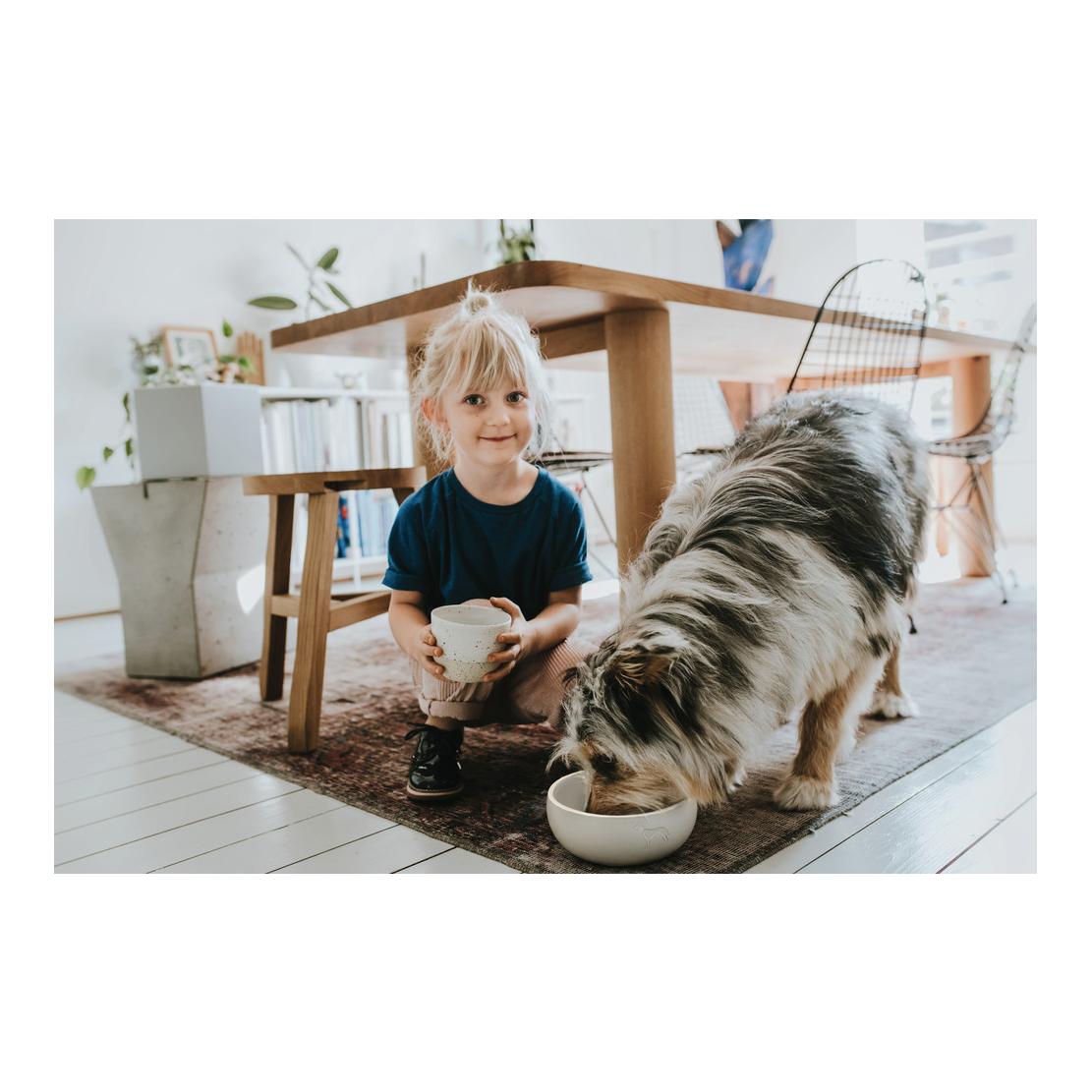 Keramiknapf Lund - grau