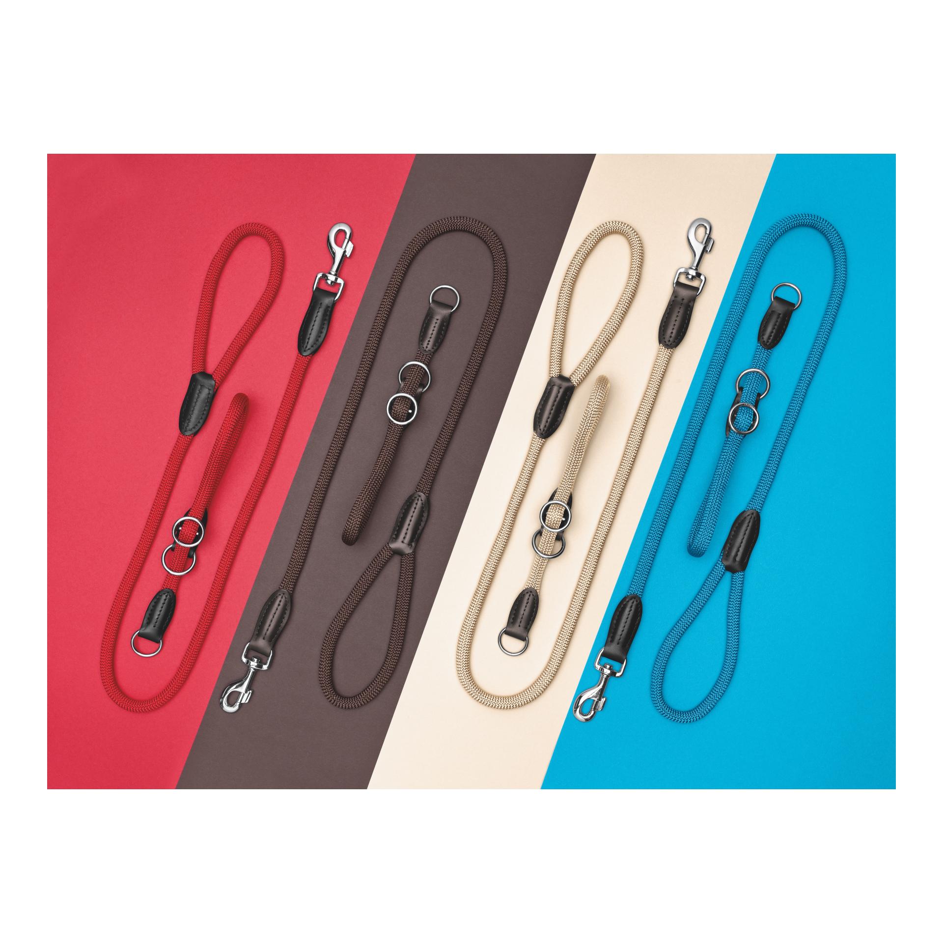 Dressurhalsband Freestyle mit Stopper - petrol