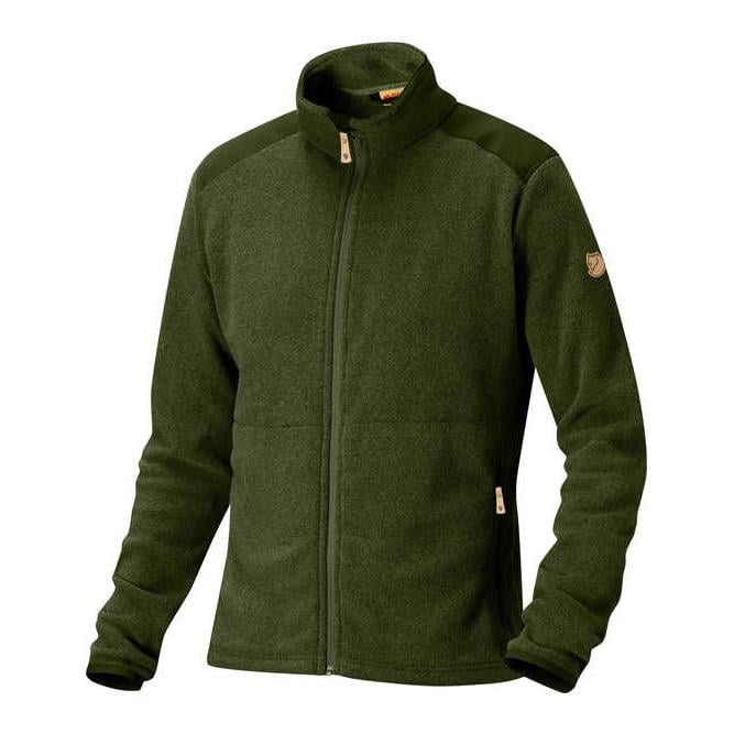 Image of Fjällräven Sten Fleece Jacke - dark olive bei Hauptner.ch