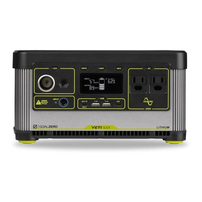 Image of Goal Zero Yeti 500X Solargenerator - Schwarz-Grau - bei Hauptner.ch