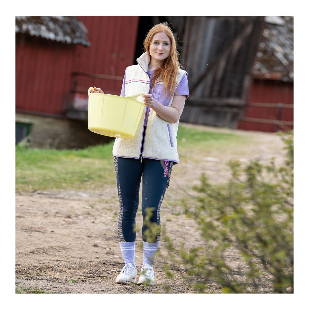 Teddyfleece Weste Rainbow Unicorn