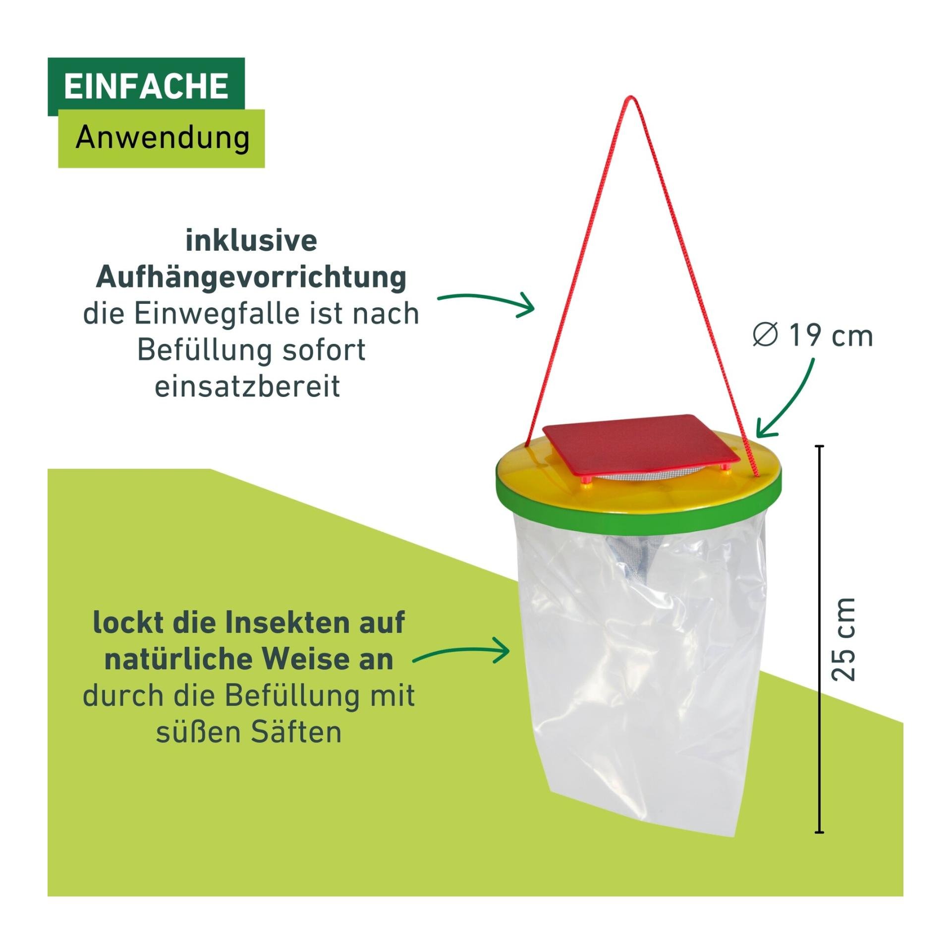 Windhager Piège à mouches jetable