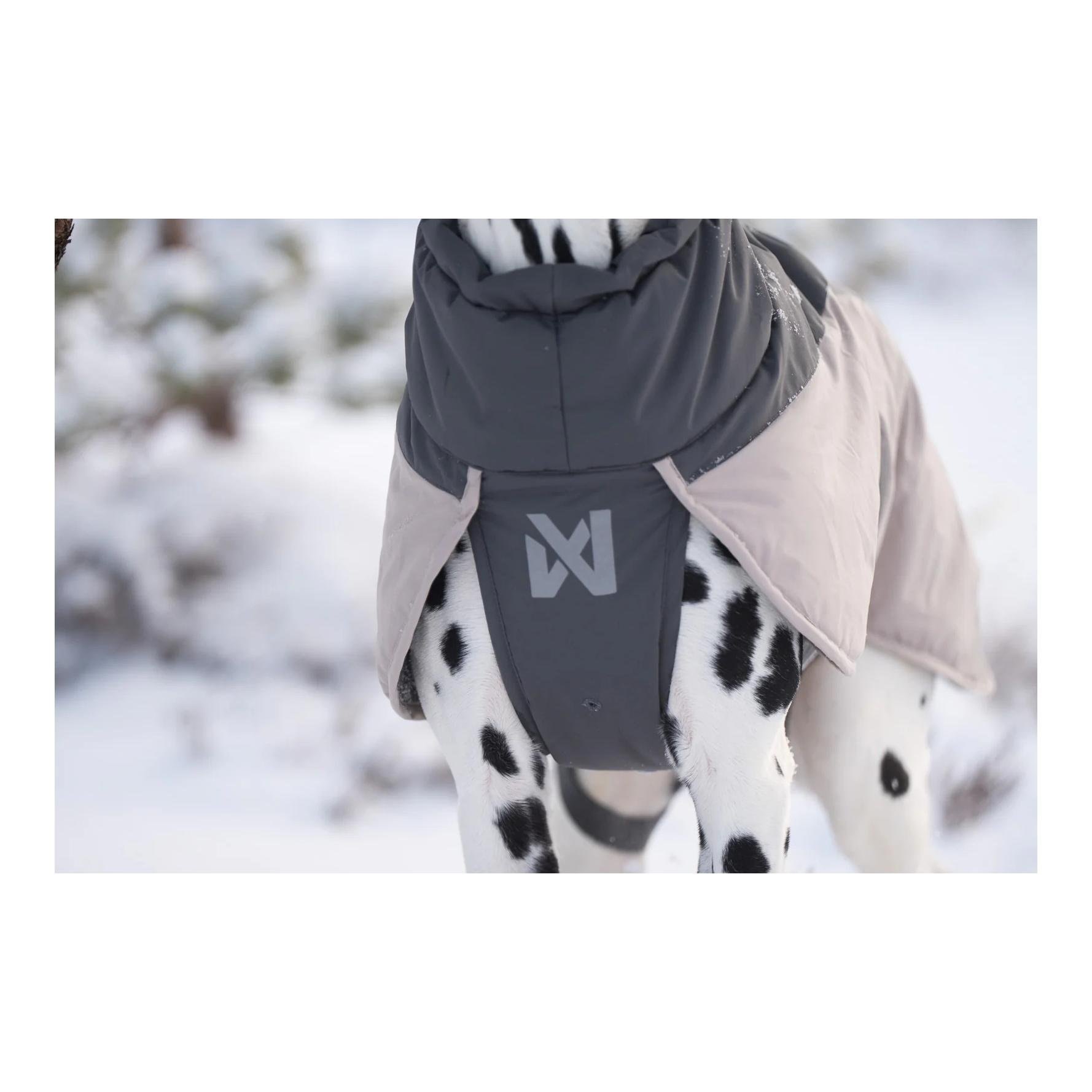 Hunde Winterjacke Glacier wool jacket 3.0