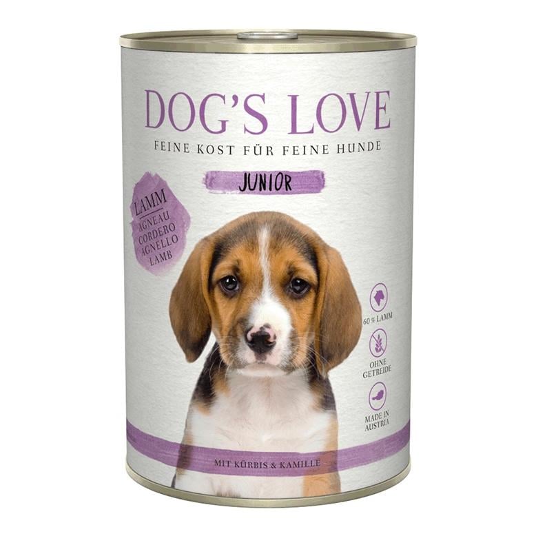 Nassfutter Menü Junior Lamm mit Kürbis und Kamille