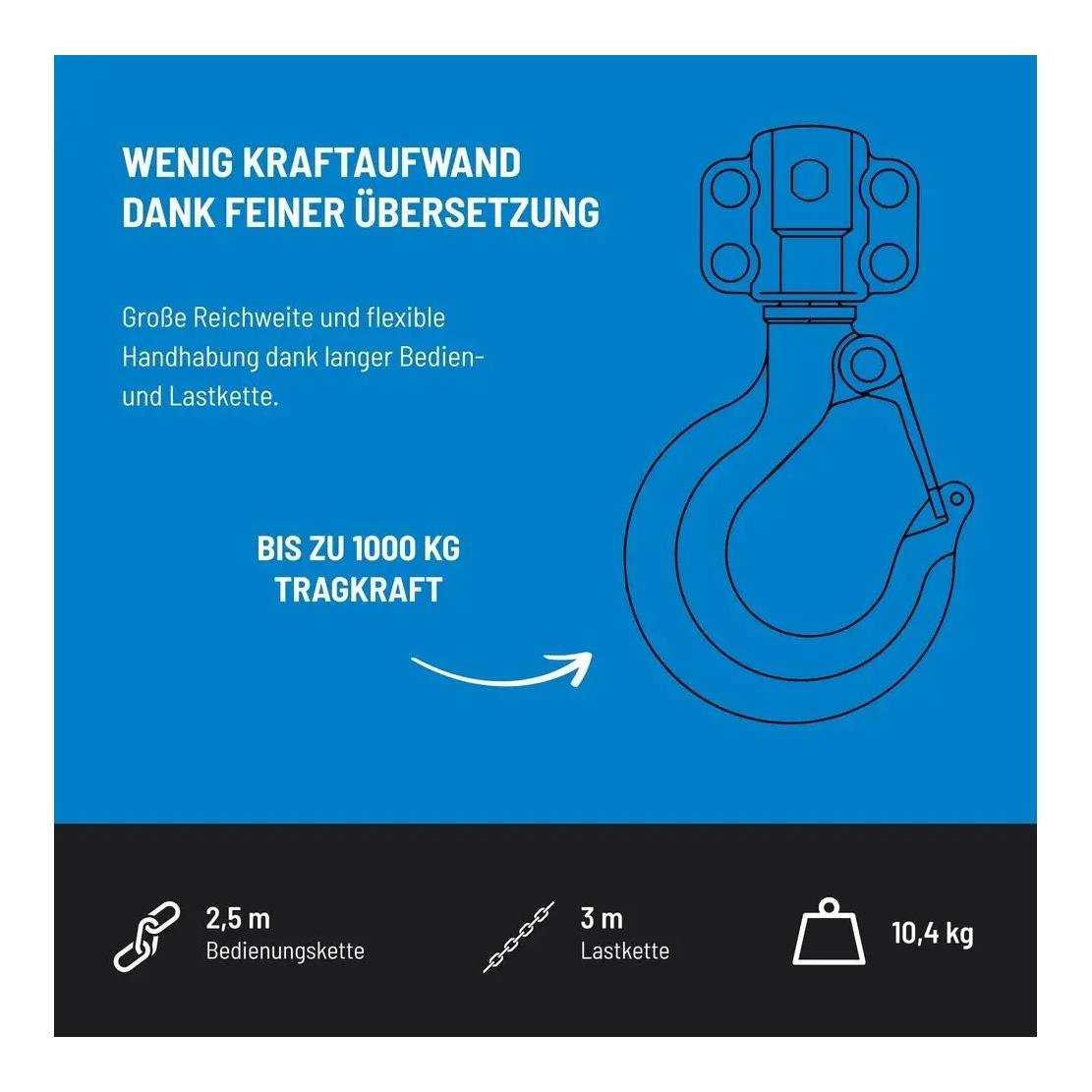 Güde Kettenflaschenzug