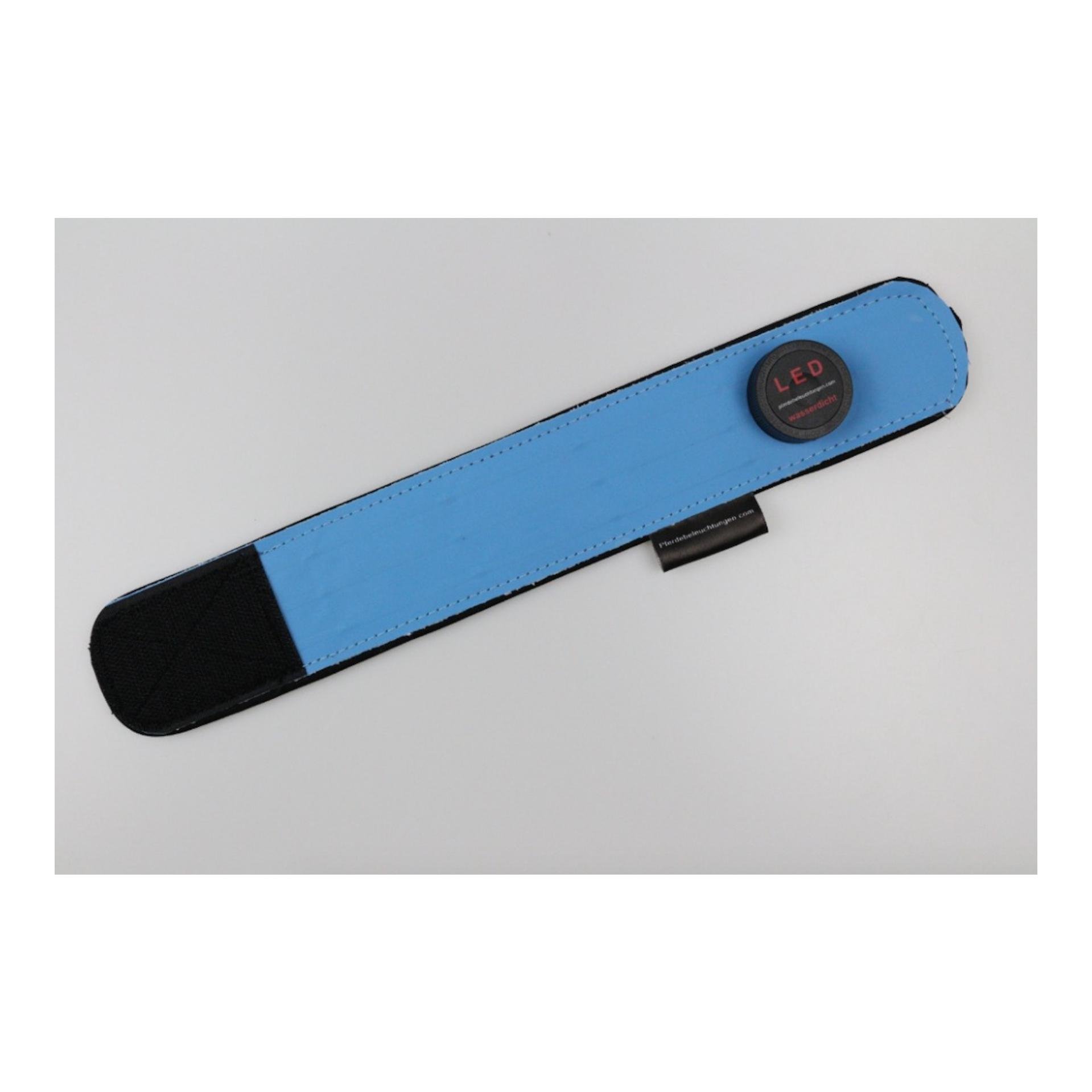 LED Leuchtgamaschen Threeple 4er-Set - blau