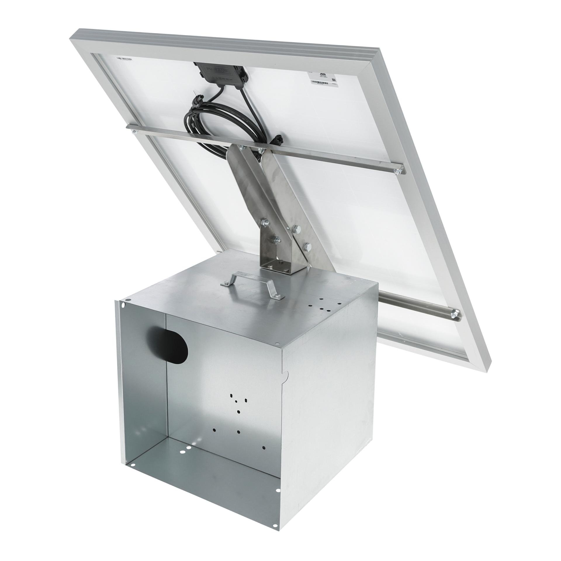 Metallbox-Montageset für 55W & 100W Solarmodul