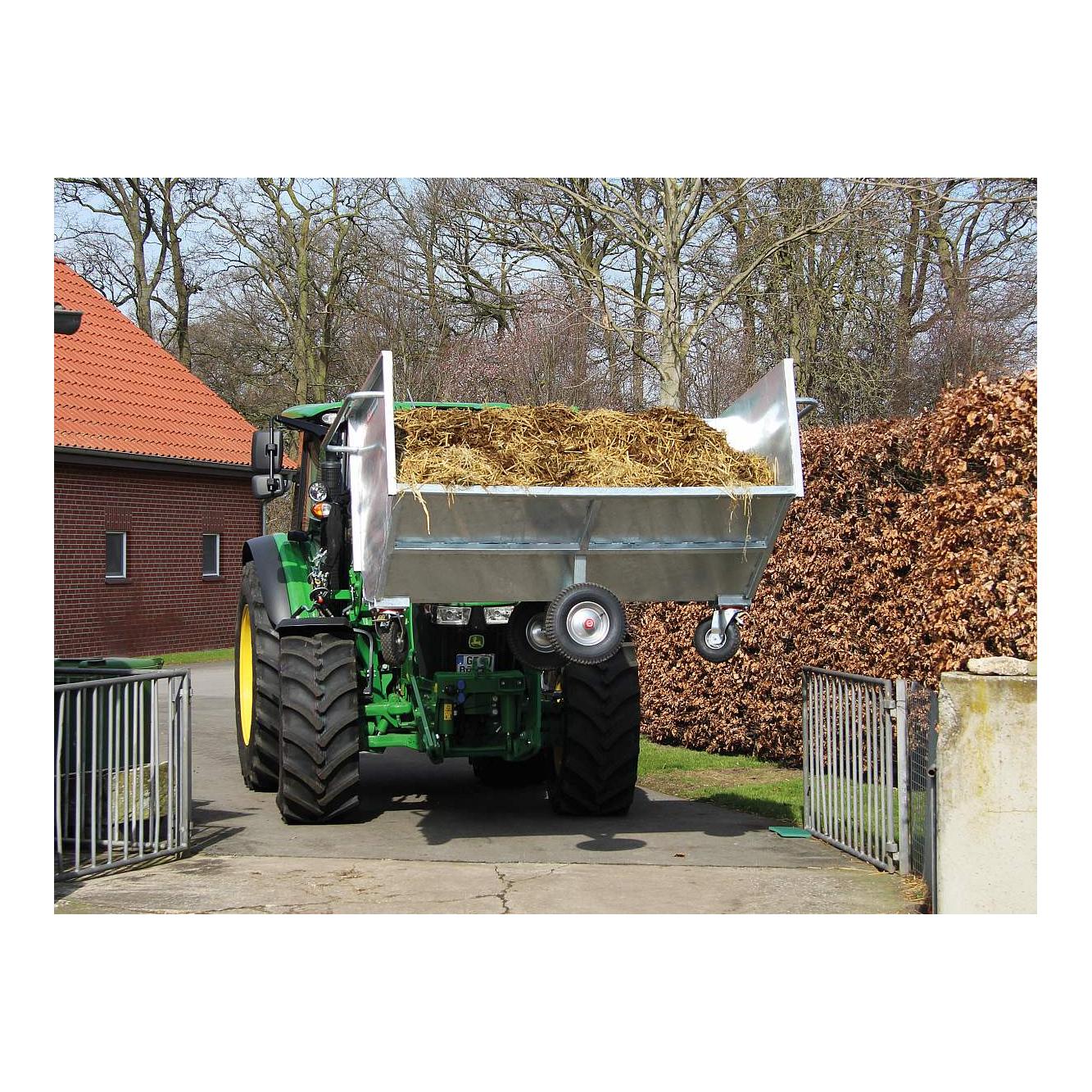 Growi Großraumkuli für Traktoren Euro-Aufnahme