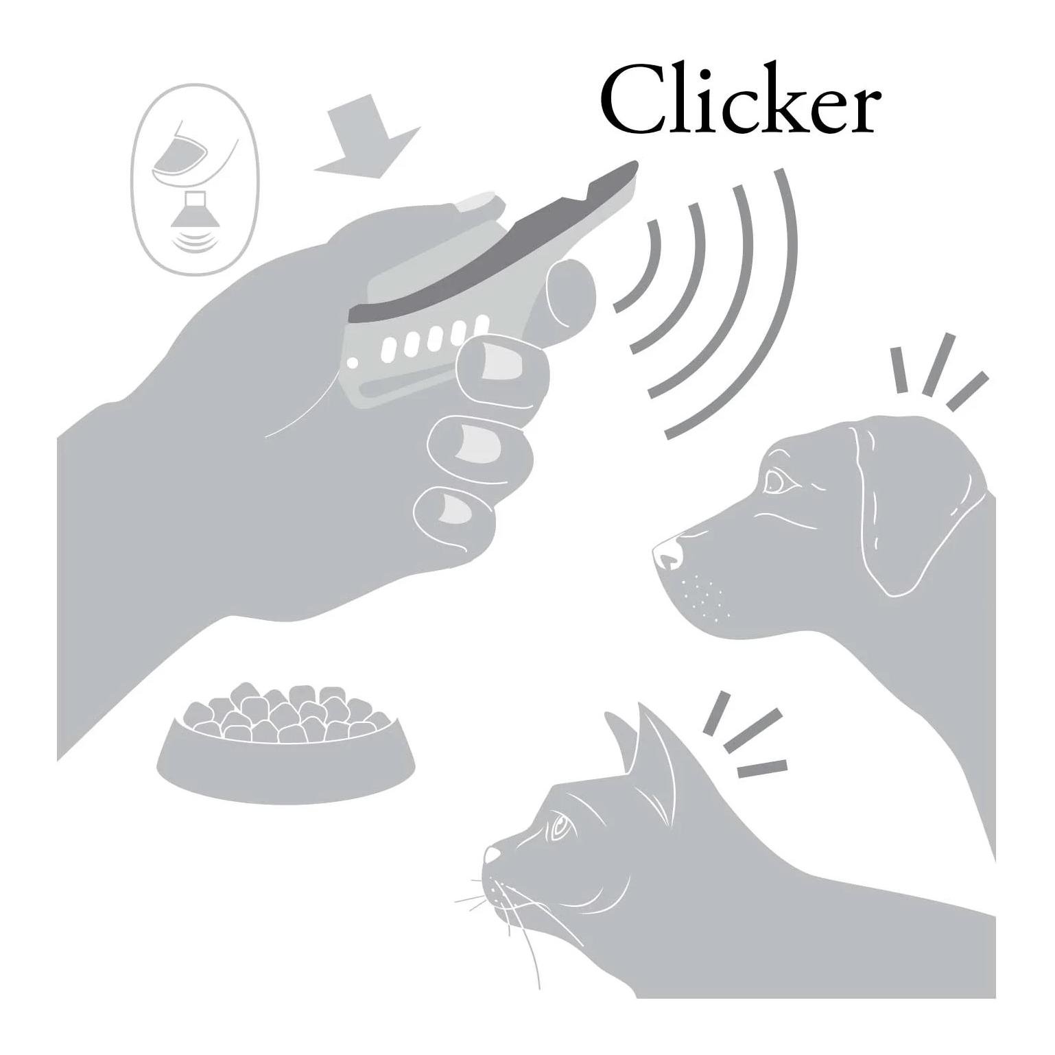 Clicker 2in1 avec lanière de cou