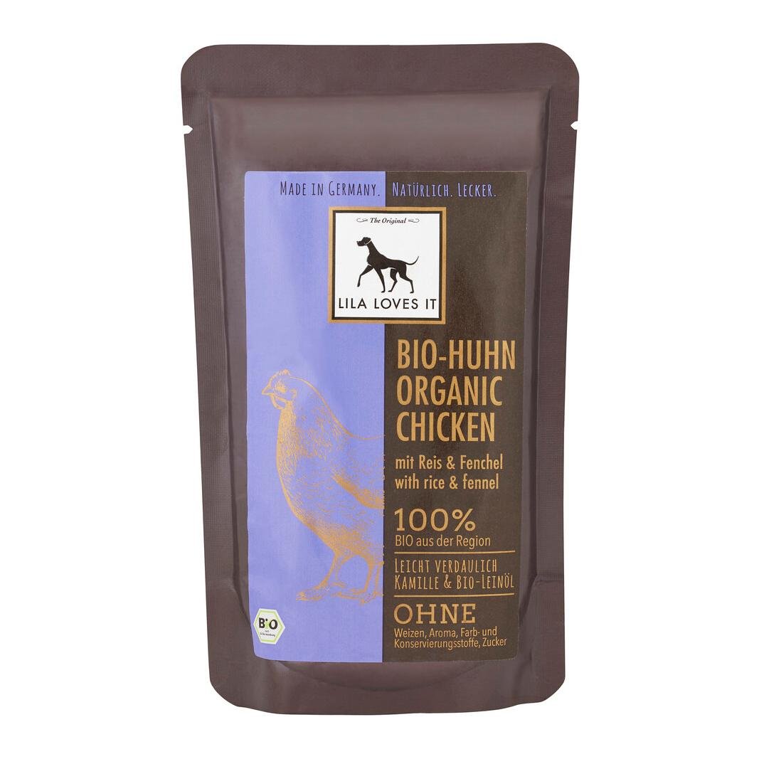 Image of LILA LOVES IT Bio Huhn mit Reis und Fenchel bei Hauptner.ch