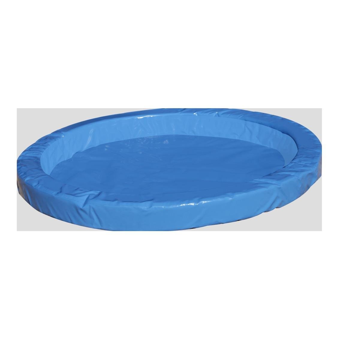 Bassine en plastique ronde bleue Mesure - 37 cm - 10 L pas cher