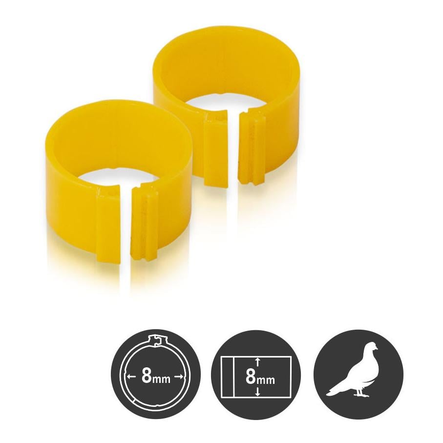 Hühnerfussringe 25 Stk.