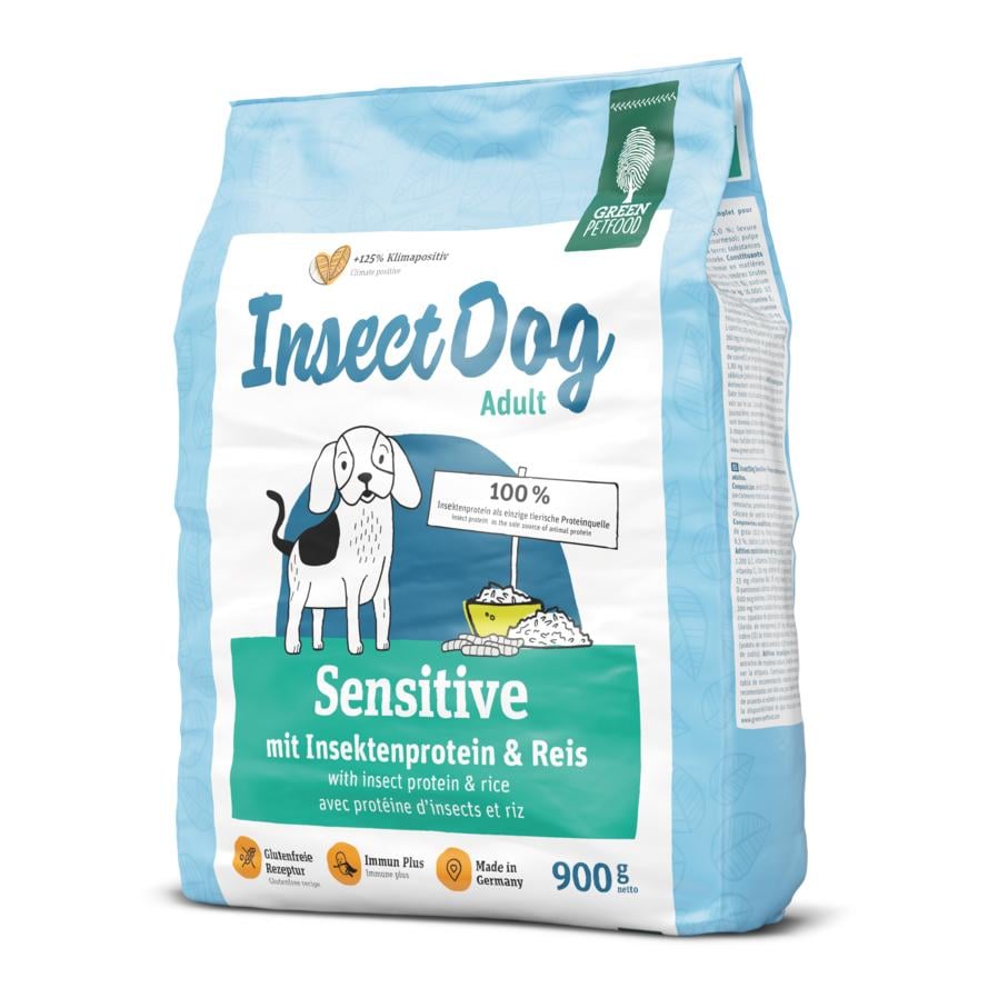 Image of Green Petfood Trockenfutter InsectDog sensitive bei Hauptner.ch