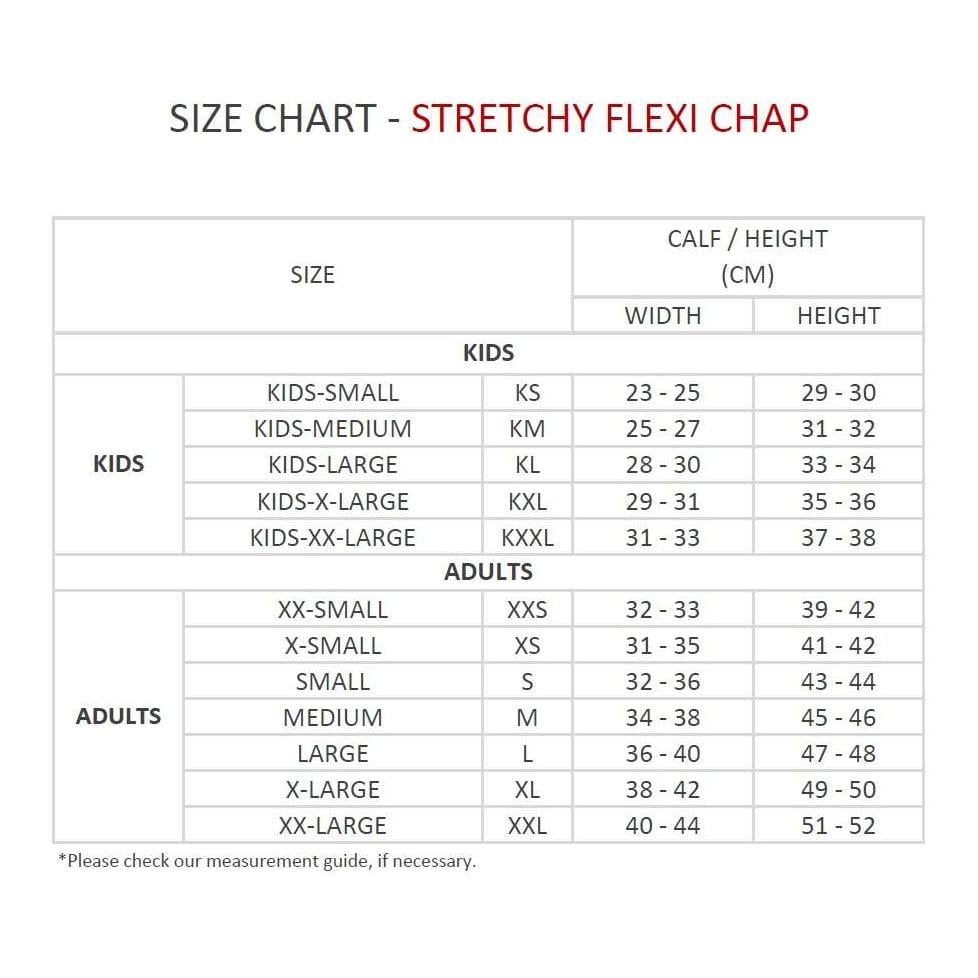 Chaps Stretchy Unisex & Kids - schwarz