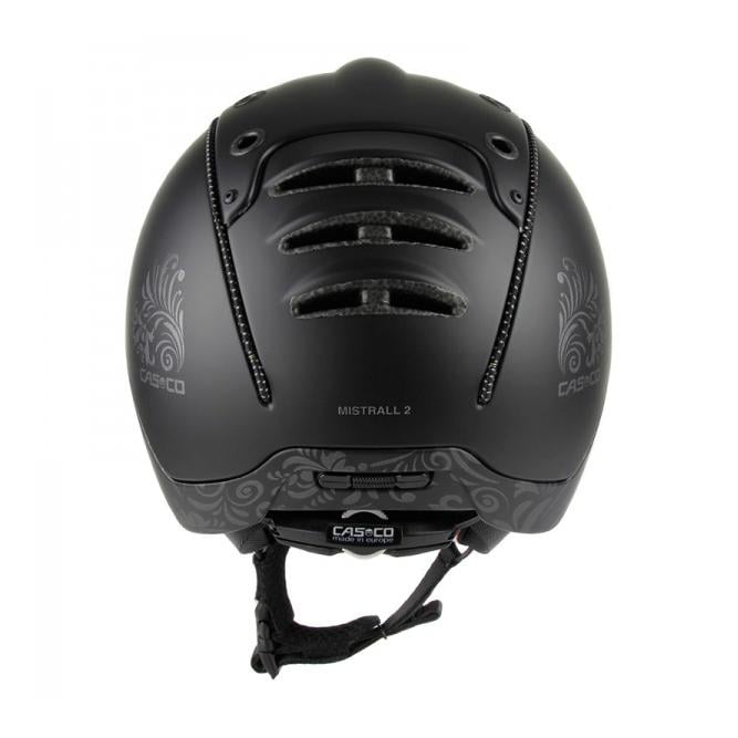 Casque Mistrall 2 floral / MyStyle - noir