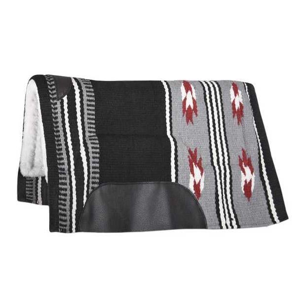 Westernpad Utah - braun/türkis