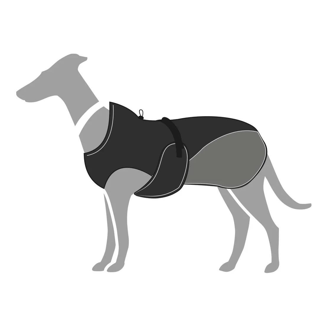 Hundemantel Uppsala Cozy- anthrazit/grau