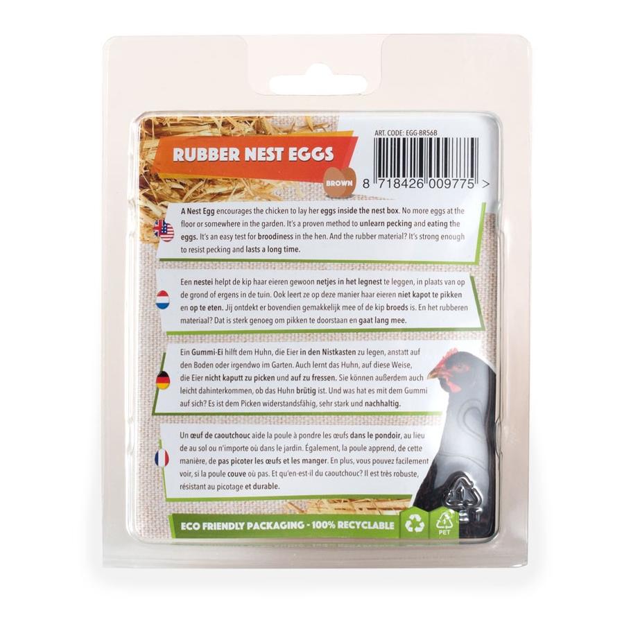 Œufs factices en argile