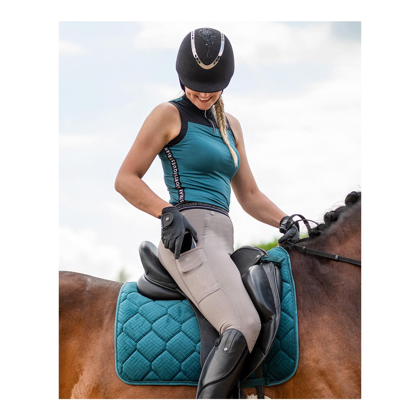 Culotte d'équitation Benthe avec grip genoux pour femme