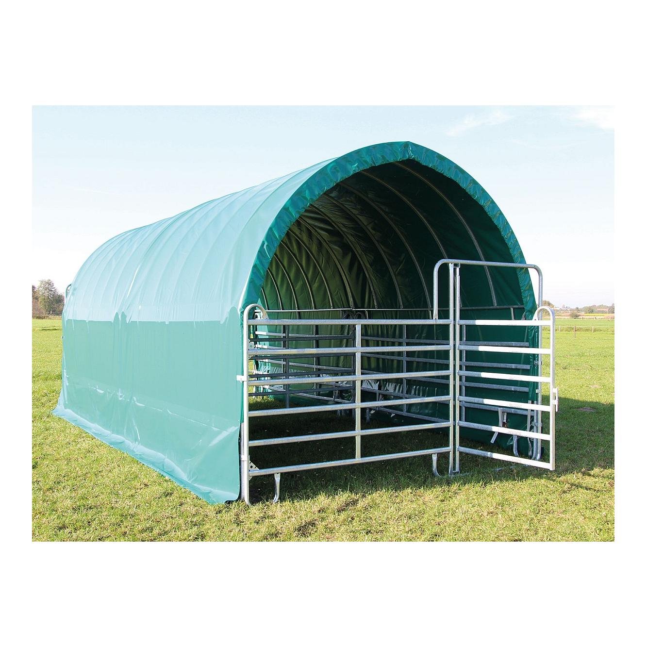 Mobiles Rundbogen Weidezelt