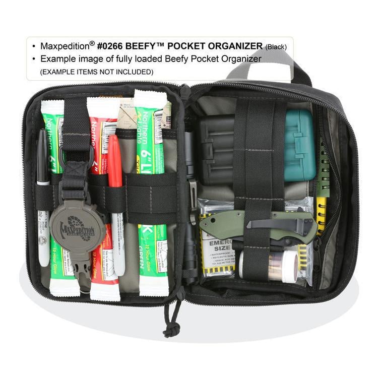 BEEFY™ Pocket Organizer - Schwarz