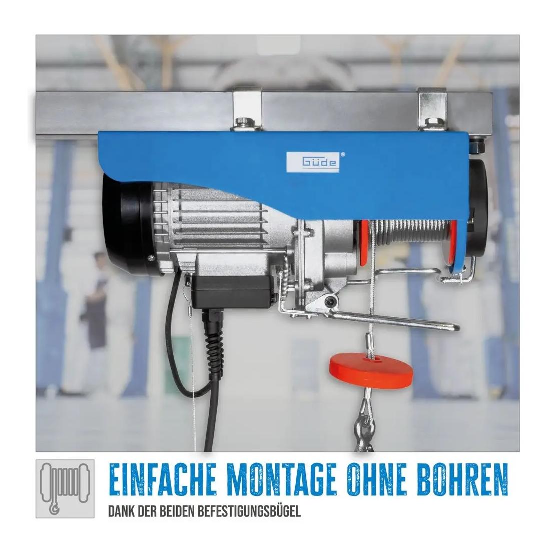 Güde Elektrischer Seilzug GSZ 500/1000