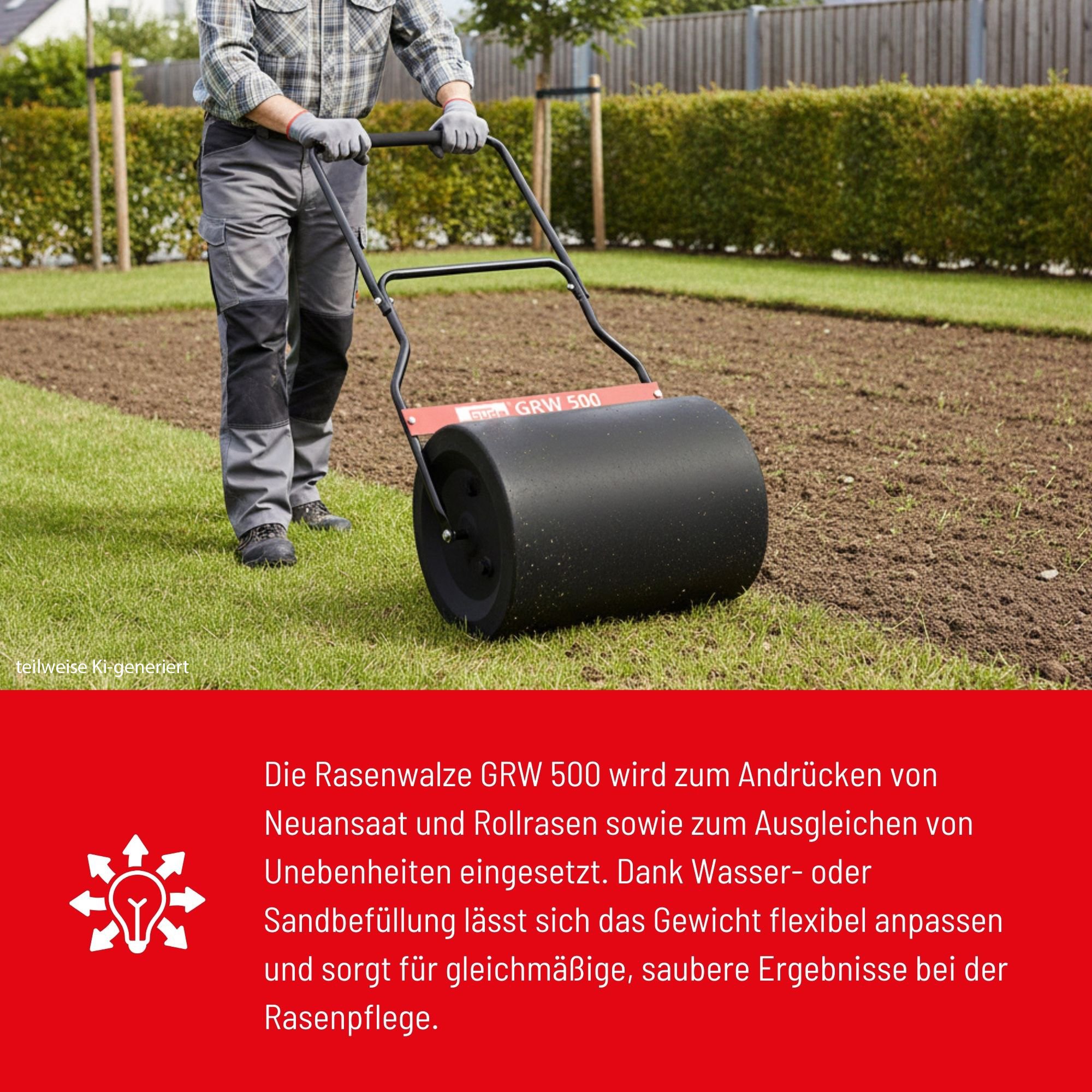 Güde Rasenwalze GRW 500-62 