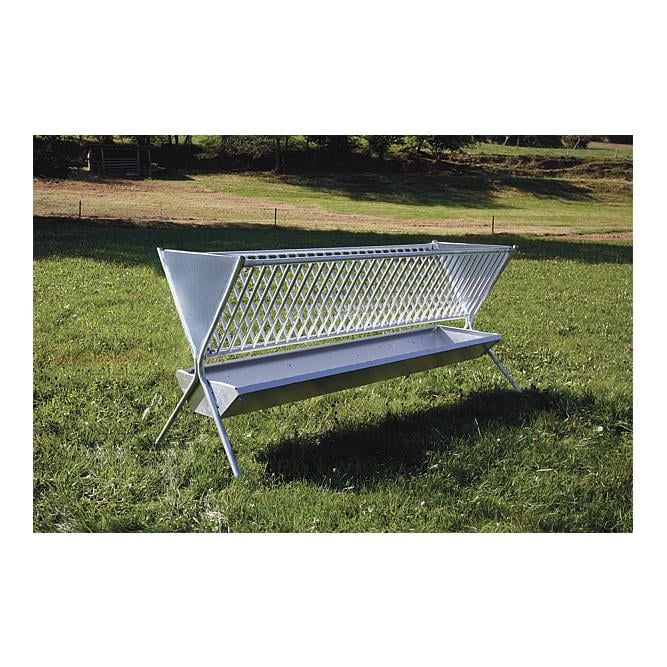 Image of Mainer Doppel-Heuraufe ohne Dach - Grau - bei Hauptner.ch