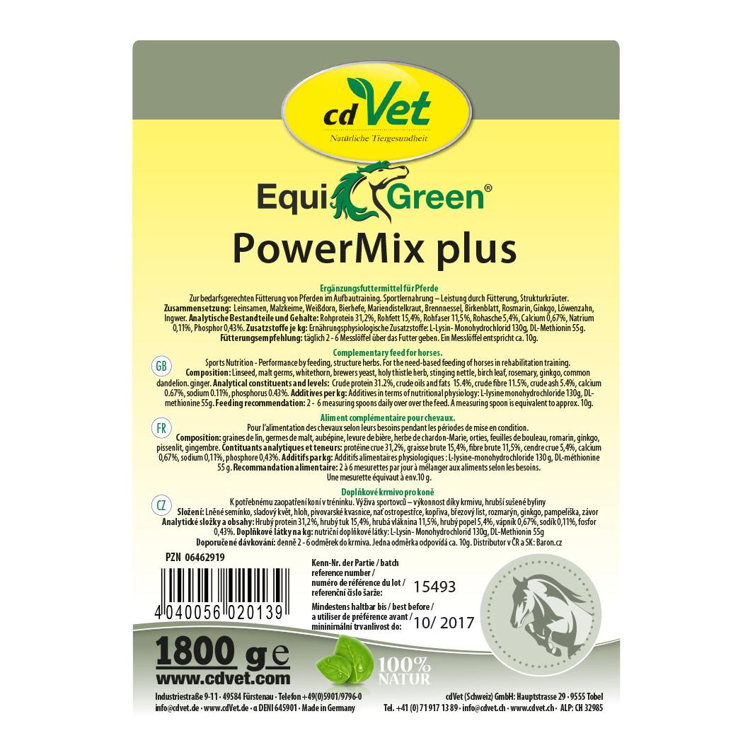 EquiGreen PowerMix plus