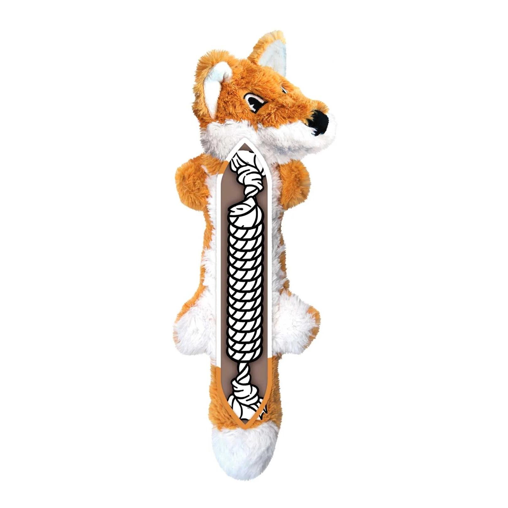Hundespielzeug KONG® Scrunch Knots Fuchs