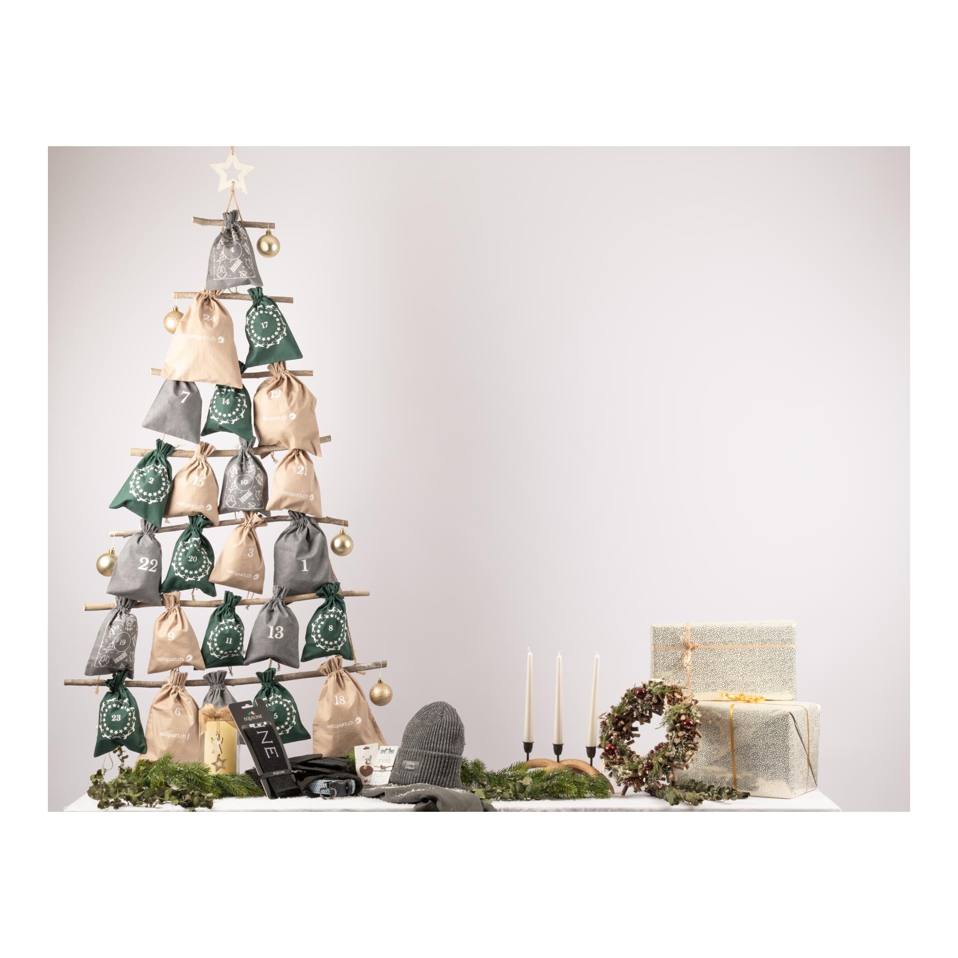 Adventskalender Beutel-Set Reitsport 
