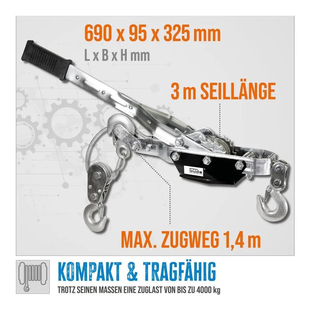 Güde Handhebelseilzug HS 4000
